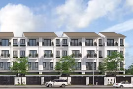 Nhà phố liền kề đẹp hút mắt, sống sang trong không gian mở