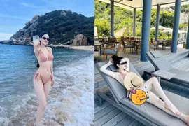 Vợ Quang Hải khoe ảnh bikini giữa nghi vấn mang bầu