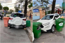 Đỗ ô tô trên phố, chủ nhân mỏi mắt tìm giữa ma trận xe rác