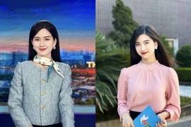 Con gái cựu danh thủ đội tuyển Việt Nam xinh đẹp trên sóng truyền hình