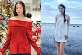 Rời sàn đấu, hoa khôi bóng chuyền "gây sốt" với ảnh ngoài đời