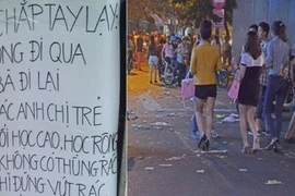 Những tấm bảng cấm đổ rác bữa bãi khiến dân mạng phì cười