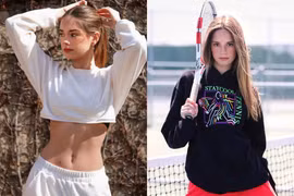 Vẻ ngoài say đắm hot girl banh nỉ Mỹ, ai ngắm hết lời khen