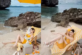 Gái xinh phim sitcom "Bộ tứ 10A8" diện bikini, body nóng hơn mùa hè