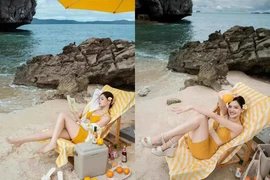 Gái xinh phim sitcom "Bộ tứ 10A8" diện bikini, body nóng hơn mùa hè