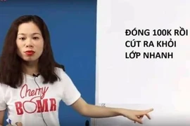 Dân mạng cười bò với loạt ảnh chế cô giáo tiếng Anh chửi học sinh