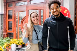 Nhà tiền đạo Xuân Son ngập tràn sắc xuân, sẵn sàng đón Tết