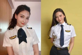"Nữ phi công xinh đẹp nhất Đài Loan" gây bão với nhan sắc miễn chê
