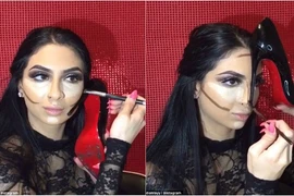 Dụng cụ trang điểm quái dị gây sốc: Bao cao su, giày dép...