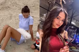 Bùi Tiến Dũng làm lộ ảnh cam thường của vợ mẫu Tây gây sốt