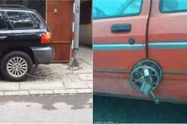 Hình thức chống trộm xe siêu hài hước khiến dân mạng phì cười