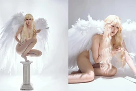 Cosplay thiên thần đêm Valentine, hot girl Thái Lan tạo sức hút