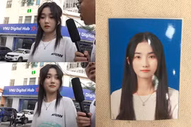 Gái xinh như hot girl Trung Quốc lộ ảnh thẻ đánh tan nghi vấn dùng app