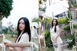 Hot girl Bắc Giang bùng nổ visual hậu sinh con cho nam cầu thủ