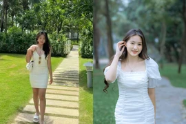 Con gái hoa khôi bóng chuyền Kim Huệ lộ sắc vóc tuổi 15