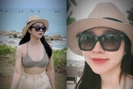 Vợ giám đốc của Lương Xuân Trường hiếm hoi lộ ảnh bikini