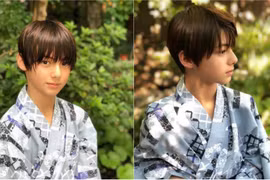 Chết mê với nhan sắc của cậu bé được mệnh danh là “hoàng tử lai“