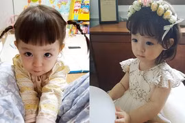 Tan chảy trước vẻ dễ thương của thiên thần nhí xứ Hàn 