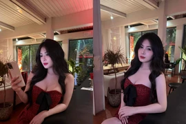 Tự tin khoe nhan sắc, Quỳnh Alee tranh thủ "dằn mặt" bạn trai