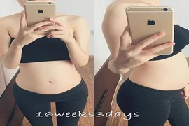 Khánh Ly khoe ảnh bụng bầu sau scandal tình ái