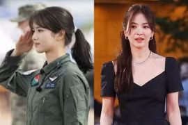 Nữ phi công lái máy bay quân sự là "bản sao" Song Hye Kyo