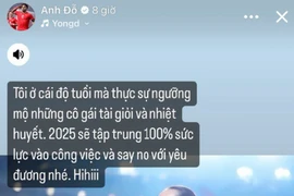 Hot girl Trâm Anh hé lộ kế hoạch 2025... "chưa muốn yêu"