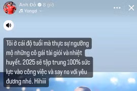 Hot girl Trâm Anh hé lộ kế hoạch 2025... "chưa muốn yêu"