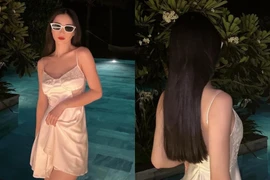 Diện đồ ngủ Jun Vũ lại khiến cánh mày râu xuyến xao