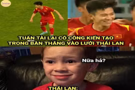 Ảnh chế bóng đá: “Tài” U23 Việt Nam gieo sầu cho U23 Thái Lan 