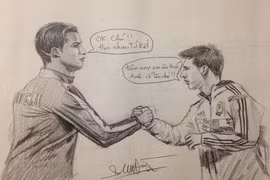 Ngắm dàn sao World Cup qua loạt tranh vẽ tay của 9X trường Mỹ Thuật