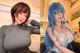 Nhan sắc nữ coser 3 triệu follow sở hữu vòng 1 khủng