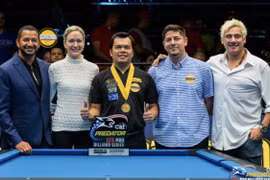Dân mê bi-a pool sẽ được xem trực tiếp Predator Pro Billiard Series 