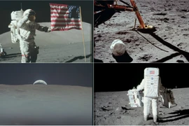 Những bức hình "của hiếm" về Mặt Trăng của NASA