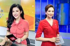 Soi danh tính cặp nữ MC VTV hiếm khi mặc trùng đồ lên sóng