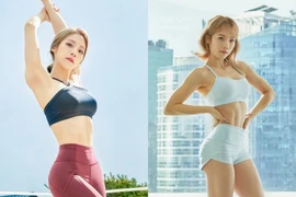 Cô giáo dạy Pilates xinh nhất Hàn Quốc diện áo tắm gây bão mạng