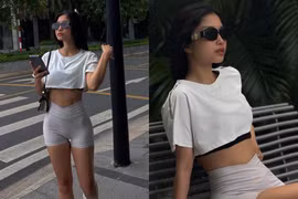 "Hot girl phòng gym" Vũng Tàu diện đồ tập không "lộ hàng"