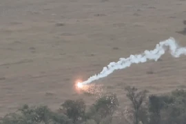 Drone Nga rải mưa lửa lên phòng tuyến Ukraine