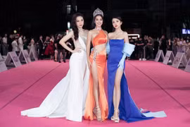 Video : Dàn người đẹp trên thảm đỏ Hoa hậu Việt Nam 2020