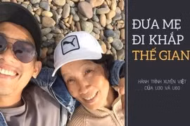 Chàng trai Đồng Tháp và hành trình “đưa mẹ đi khắp thế gian“