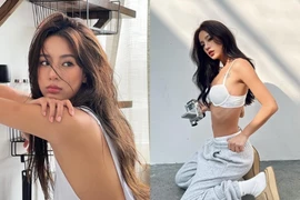 Gái xinh lai Mỹ - Trung "đẹp nổi loạn" ai ngắm cũng mê