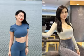 "Hot girl phòng gym" Trang Lê khoe body "đồng hồ cát" sau sinh