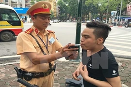 Hà Nội ra quân đảm bảo trật tự an toàn giao thông Xuân 2017