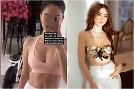 Ở nhà giãn cách, netizen phát hiện Ngọc Trinh bị "ngải heo" nhập