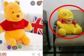 Đặt gấu bông online, khách hàng "hết hồn" nhận quái vật kỳ dị