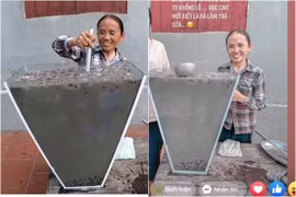 Bà Tân Vlog nấu trà sữa "xi măng", dàn cháu nhìn mà hãi