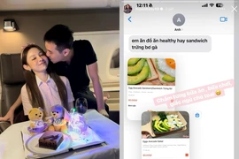 Đoạn tin nhắn chứng minh Huyền Baby được chồng chăm như em bé