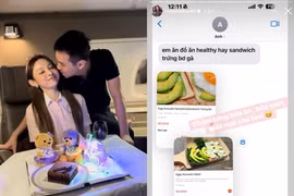 Đoạn tin nhắn chứng minh Huyền Baby được chồng chăm như em bé