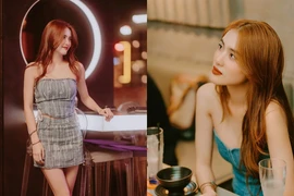 Em gái Công Vinh khoe vóc dáng gợi cảm