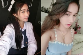 Nữ sinh cấp ba Thái Lan gây choáng vì thân hình quá phổng phao