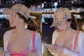 Lăng xê mốt khoe nội y, nữ DJ thu hút mọi ánh mắt 